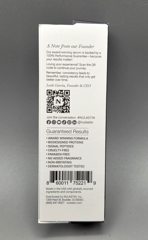 Nulastin Brow Shape Altering Serum 3ml