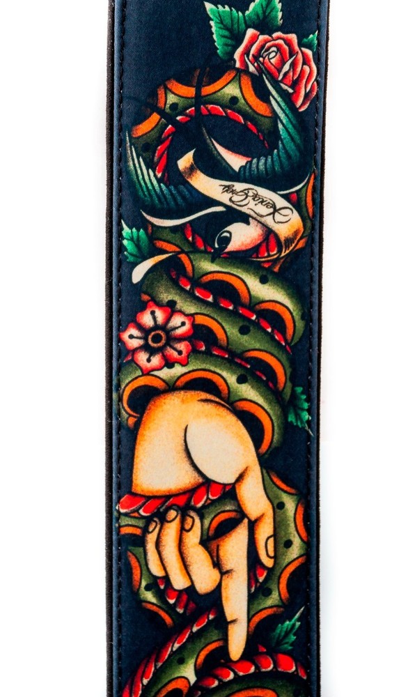 RightOn! Mojo Tattoo Guitar Strap