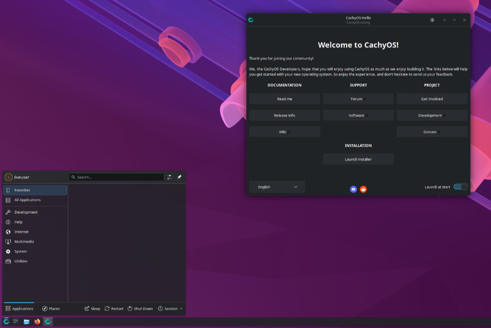 Linux CachyOS Desktop Edition 260124, Bootable Live and Install USB Flash Drive