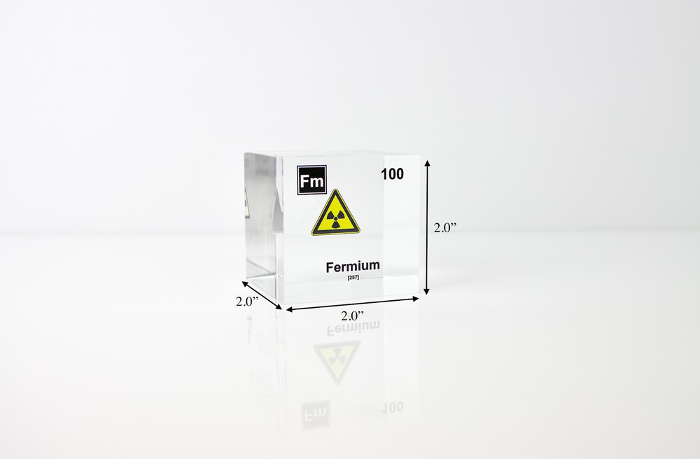 Fermium Element Cube