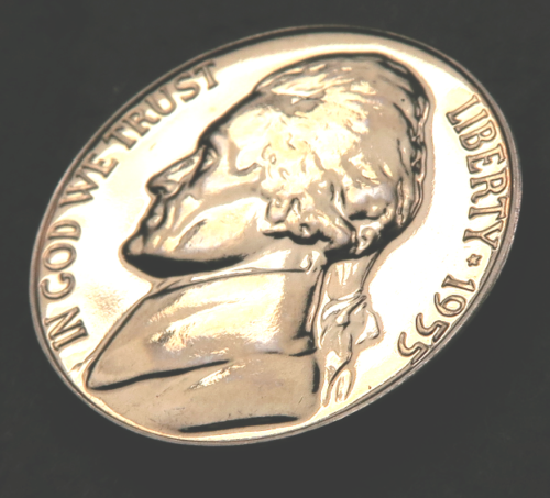 1955 Jefferson Nickel ~ Gem Proof ~ Better Date ~ 1 Coin