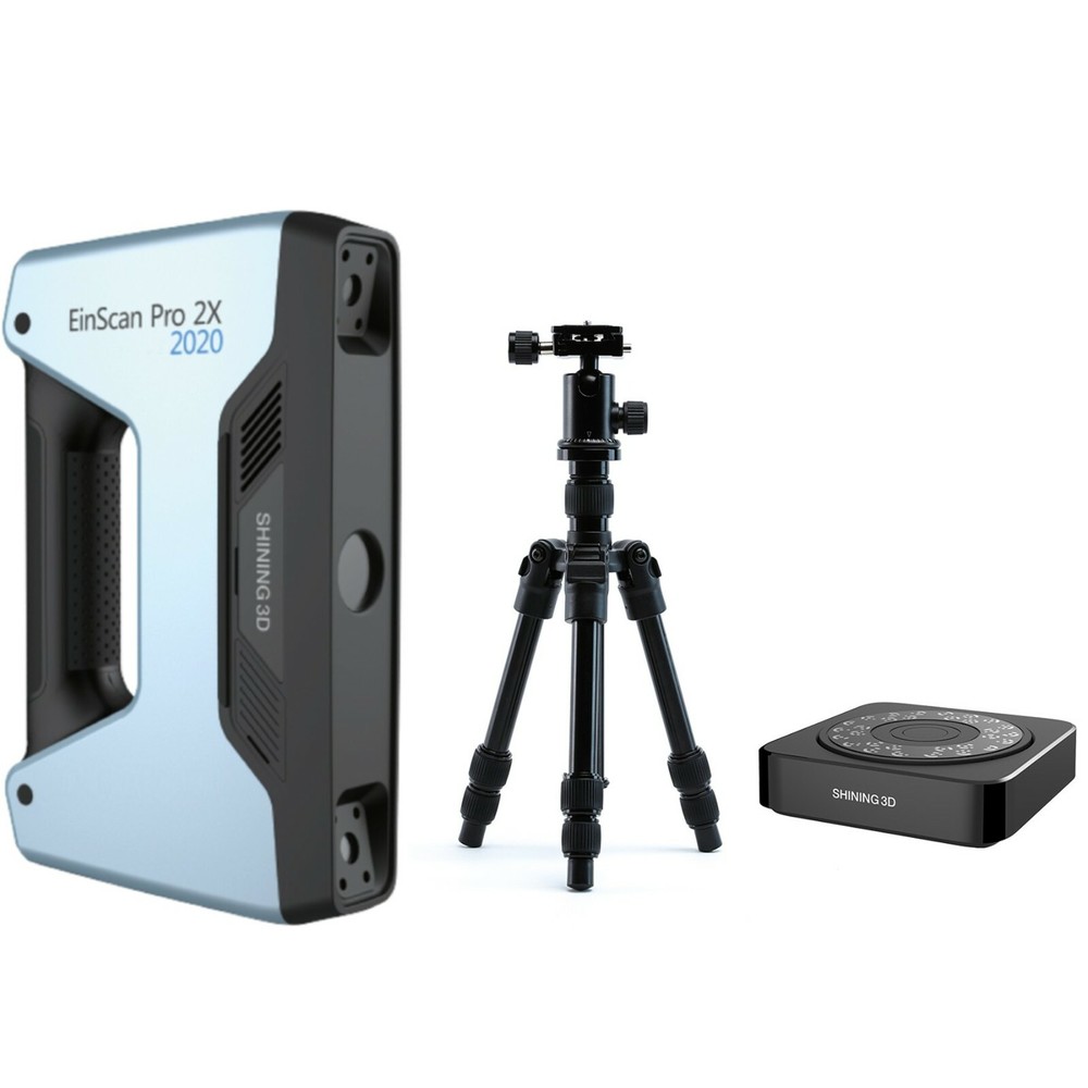 NEW [EinScan Pro 2X 2020 + Industrial Pack] Handheld 3D Scanner w/ SolidEdge