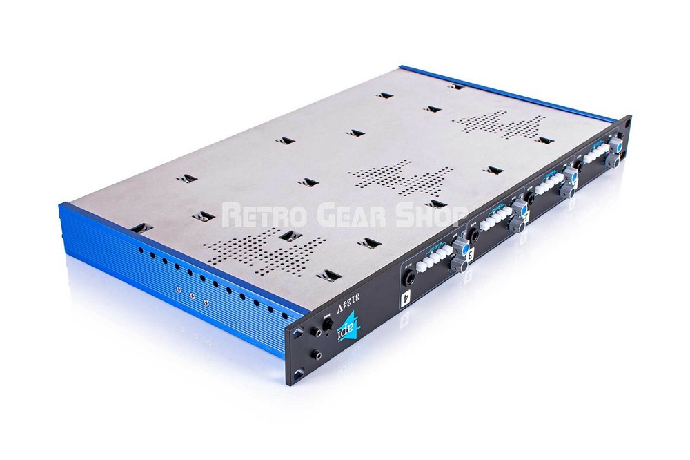 API 3124V Discrete 4-Channel Microphone Line Preamp Api