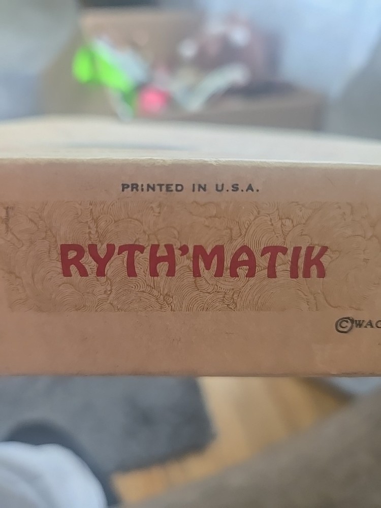 1959 RYTH' MATIK GAME SCRAMBLED NUMBERS