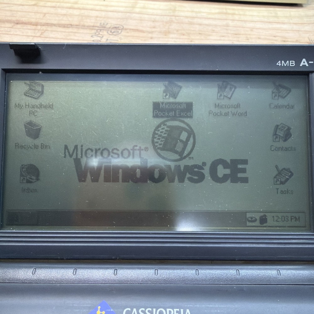 Cassiopeia A-11A PDA Pocket Computer Casio