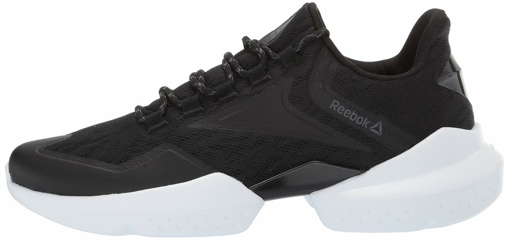 Reebok Men's Split Fuel Sneaker DV5447 Black/True Grey/White Size 10.5M