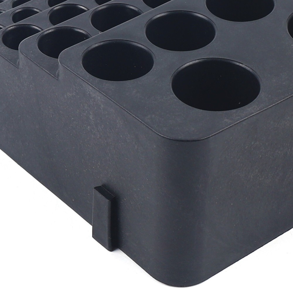 Storage Holder Drill Bit Collet Tool Box Rack Organizer Stand Container 84 Holes