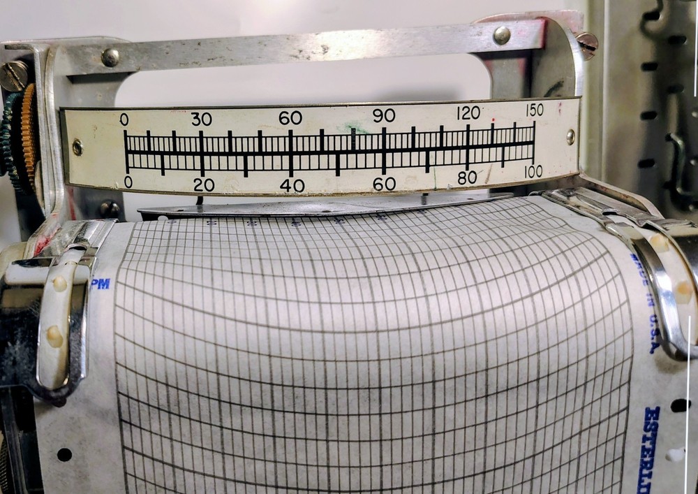 Vintage Working ESTERLINE ANGUS Chart RECORDER Model AW