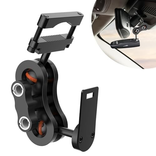 Universal Radar Detector Mount for Rearview Mirror, Compatible with Uniden Model