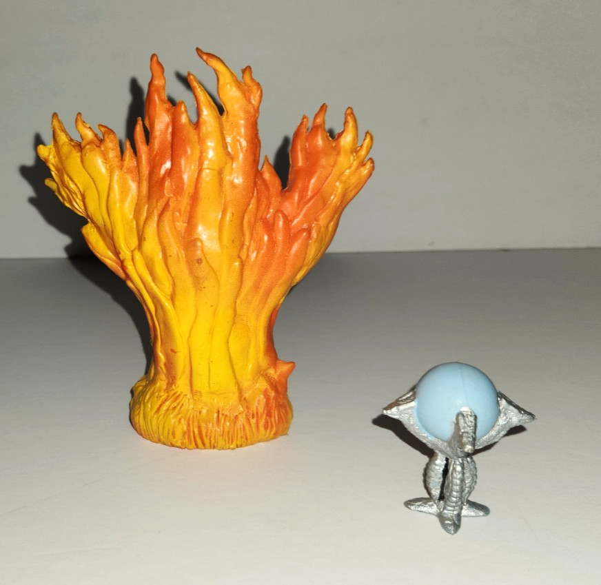 1982 TSR Advanced Dungeon & Dragons Fire Elemental Adventure Figure Complete LJN
