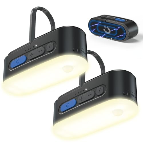 Motion Sensor Camping Lights,Rechargeable Camping Lantern, Portable Hanging 2