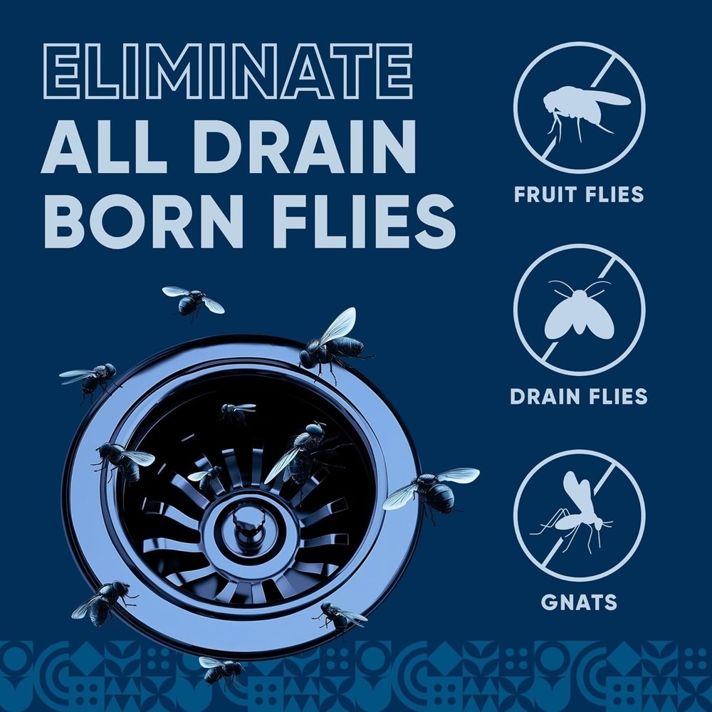 All-Natural Fruit Fly Drain Treatment