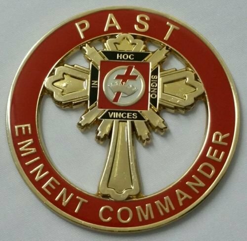 New Past Eminent Commander Car Emblem