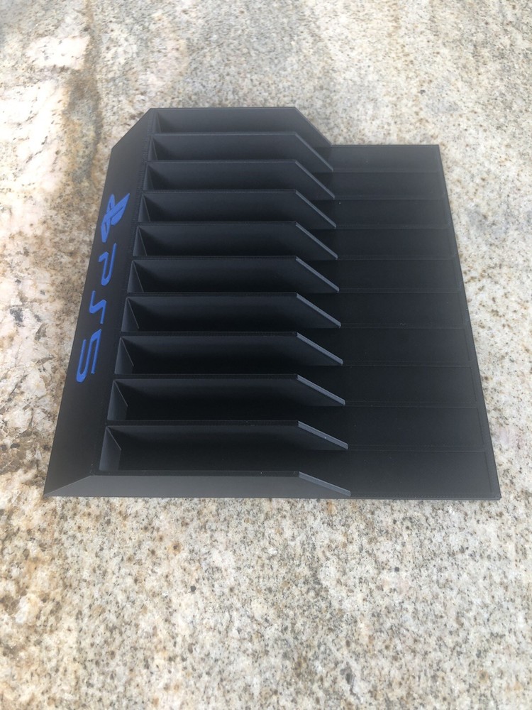 PlayStation 5 Game Case Holder Black/Blue