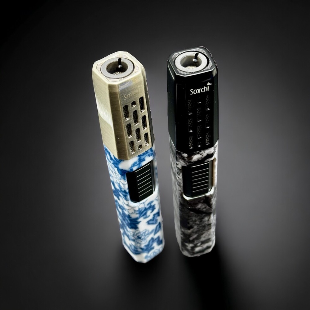 Powerful Scorch Torch Single Flame Long Lighter Wind Resistant 61632