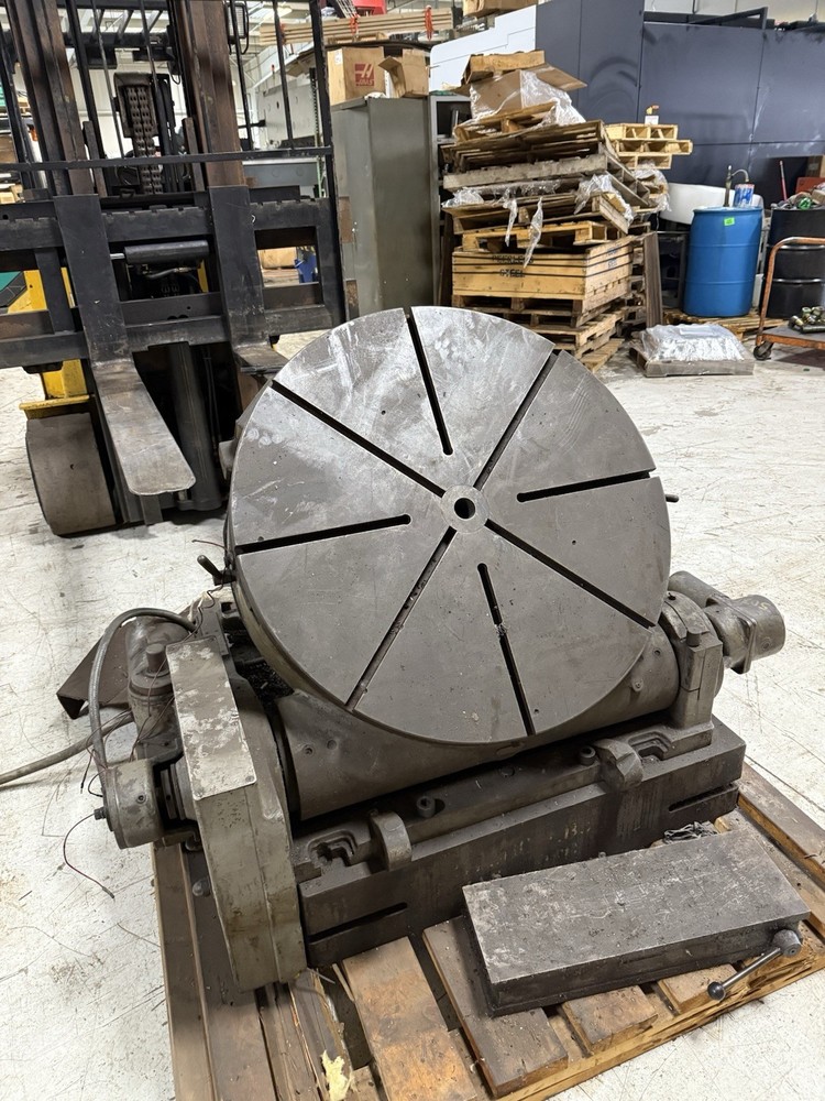 36 Inch Chuck Motorized tilting and turning capabilities