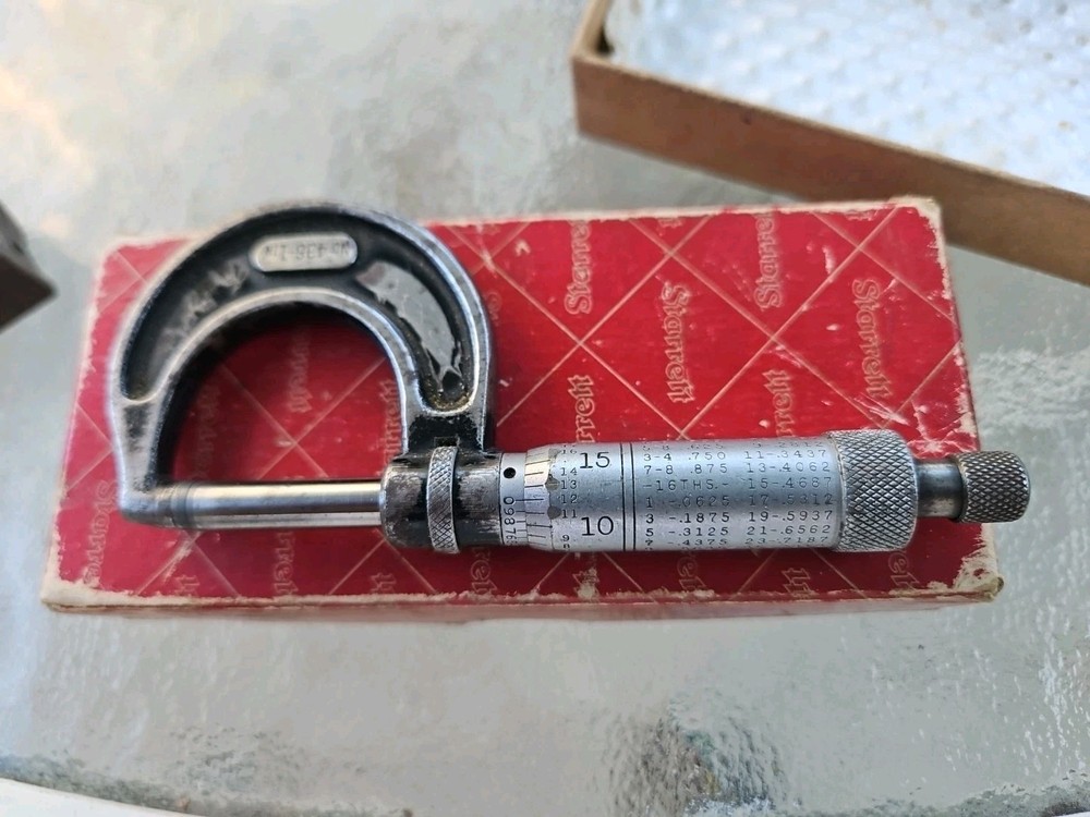 Starett Micrometer 436RL-1 MICROMETER