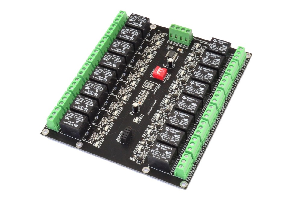 16 Channel I2C Interface Electromagnetic Relay Module for Arduino Raspberry e...
