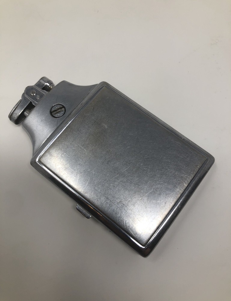 Vintage RONSON Cigarette Case With Attached Lighter