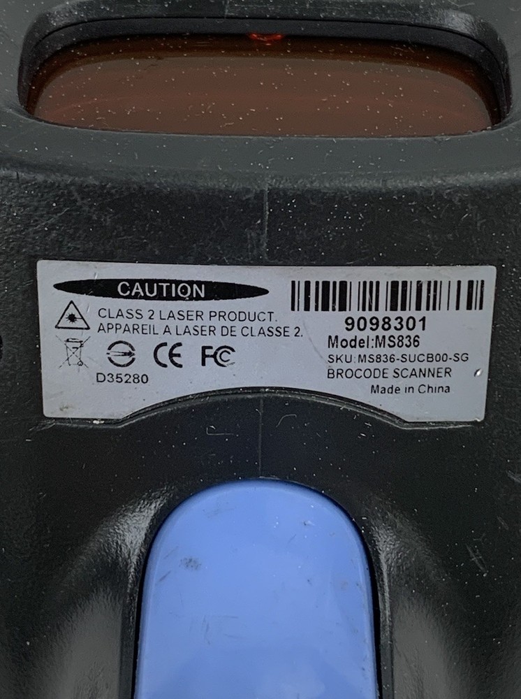 Unitech MS836 Handheld Laser Barcode Scanner