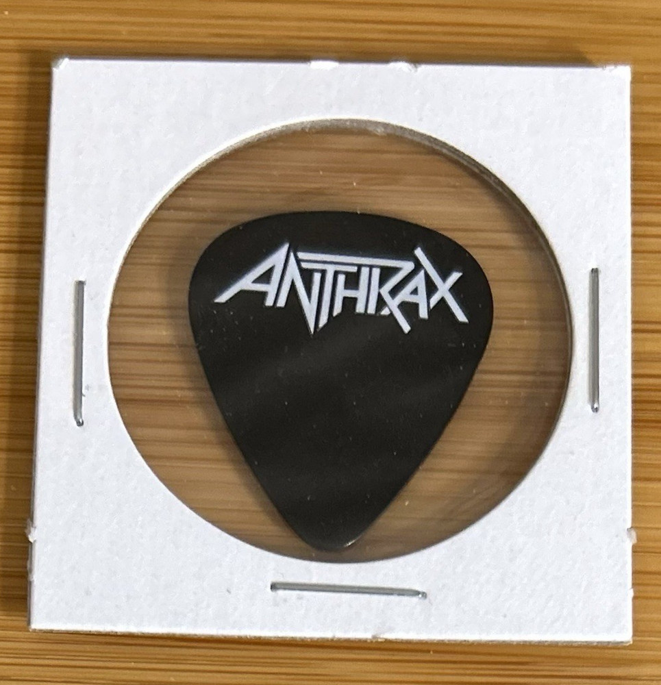 Anthrax - Frank Bello Tour Guitar Pick