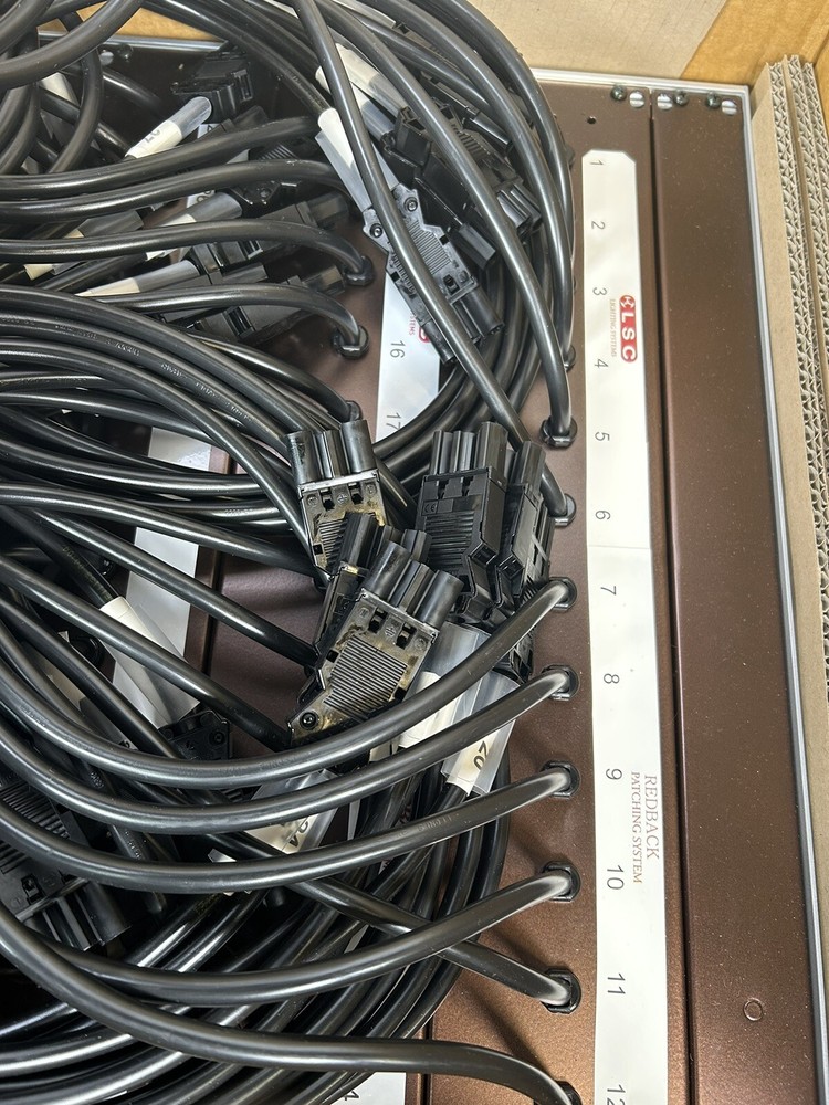 LSC RBP60S Redback Patch Bay Pre Wired patch