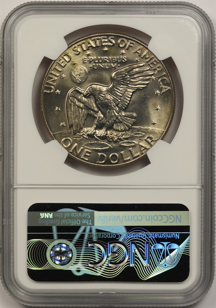 1977-D $1 NGC MS 66 Eisenhower IKE Dollar