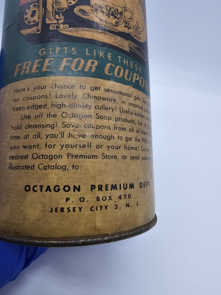 Vintage Octagon Cleanser Can *Unopened*