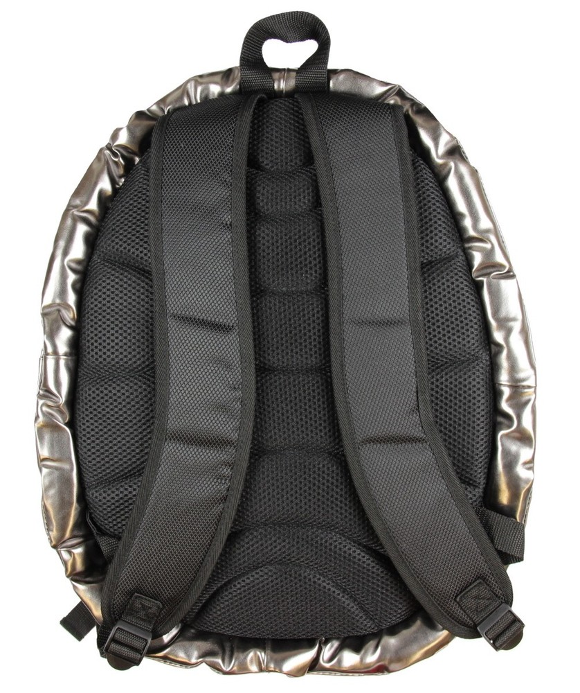 BioDomes Spiked Black-Red Turtle Shell Backpack 19"