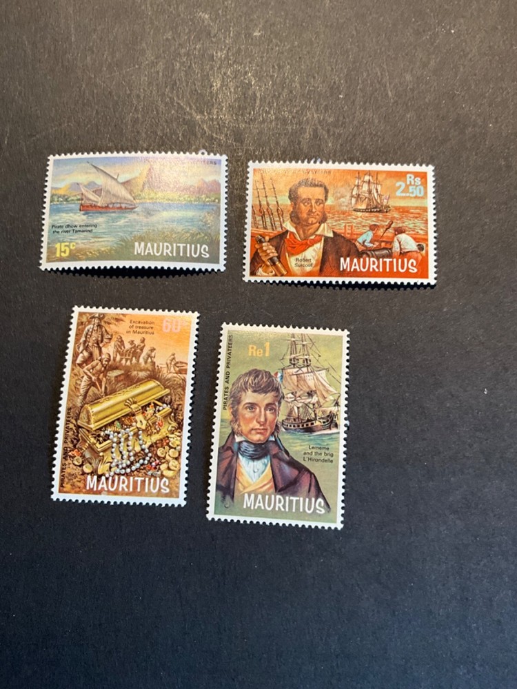 Mauritius Scott #395-8 never hinged