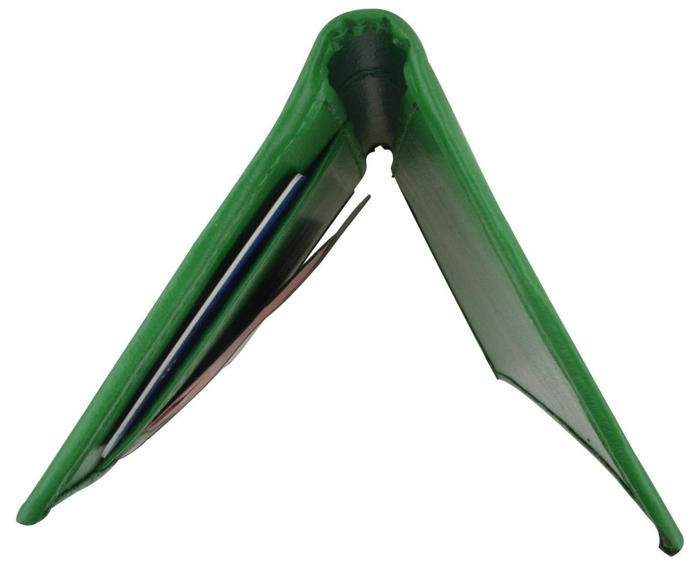 Basic Checkbook Cover GREEN NEW