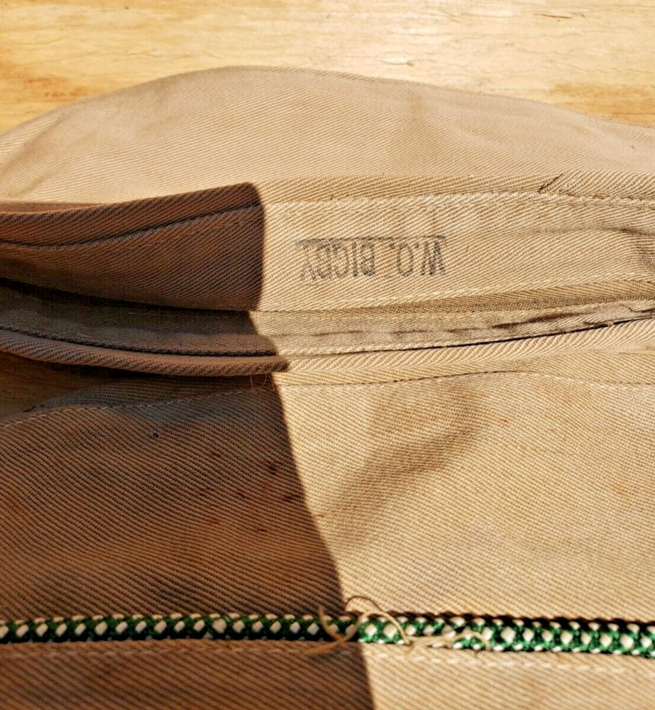 2 Original US WW2 Army Khaki Caps Hats