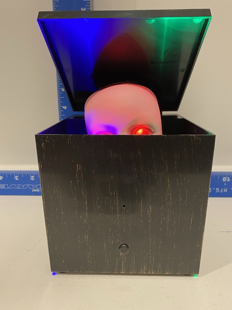 Doll In Box Halloween Prop