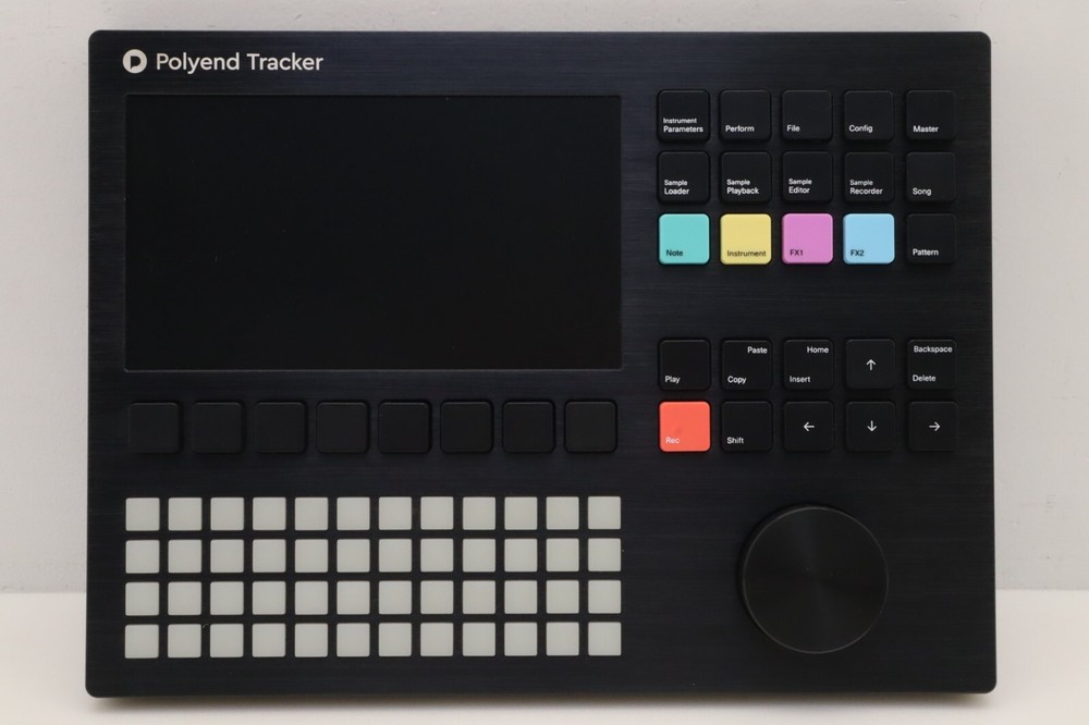 Polyend Tracker Sequencer sampler effects MIDI workstation wavetable synthesis