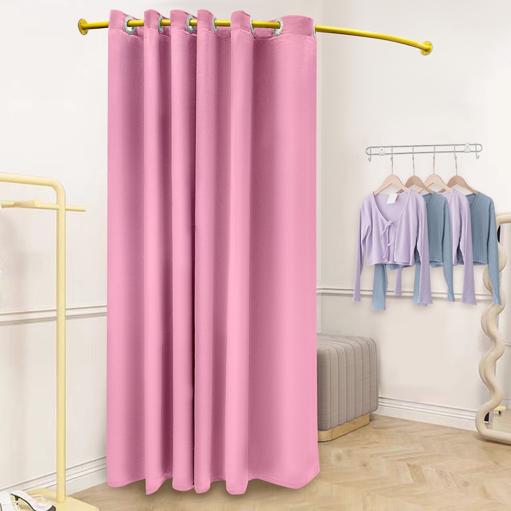 C-Shaped Privacy Protection Changing Room for Stylish Dressing Spaces