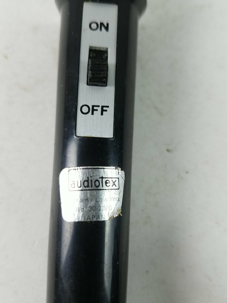 Audiotex 30-2300 Dynam-Low Imp. Microphone Mic 30-2300