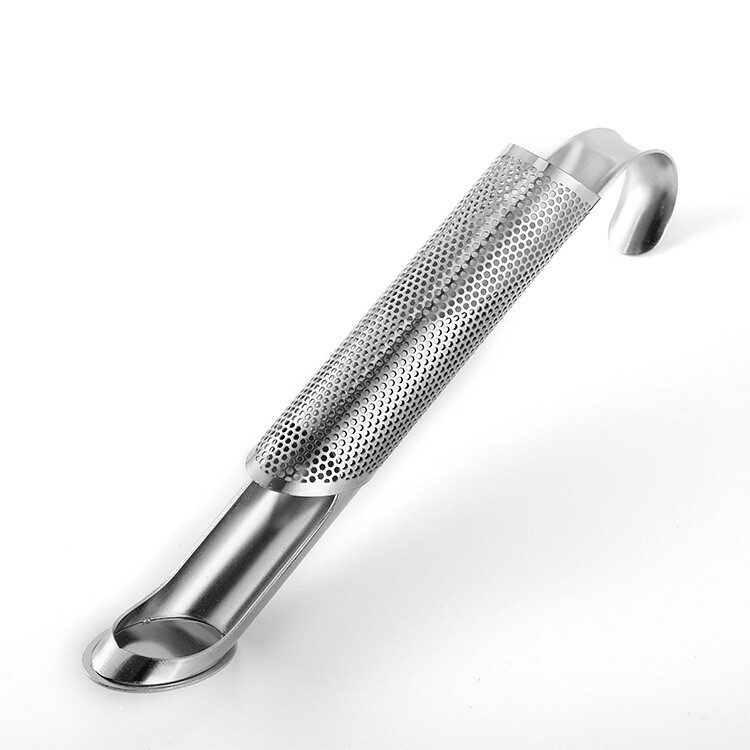 4/8PCS Stainless Tea Diffuser Tea Stick Strainer Tea Infuser Pipe w/Hook Handle