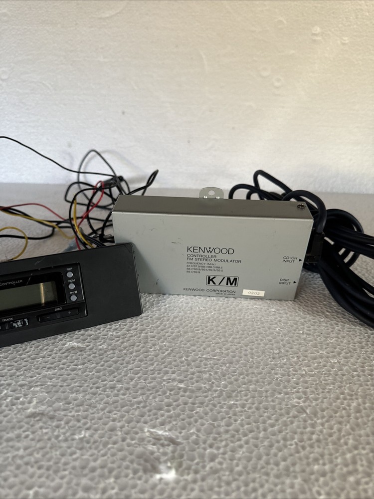 Kenwood Controller FM Stereo Modulator with Display And Cables