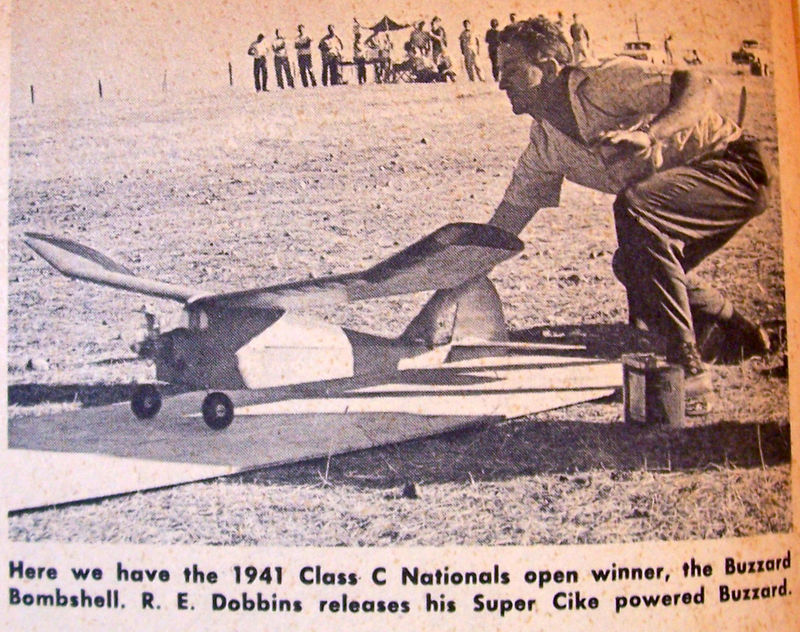 MEN BUZZARD BOMBSHELL PLAN + PARTS PATTERNS & Article for 72" RC Model Airplane