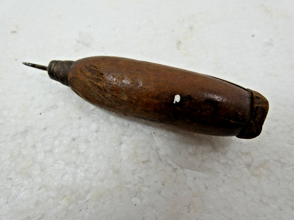 Four Vintage Scratch Awls Carving Tool One Handle