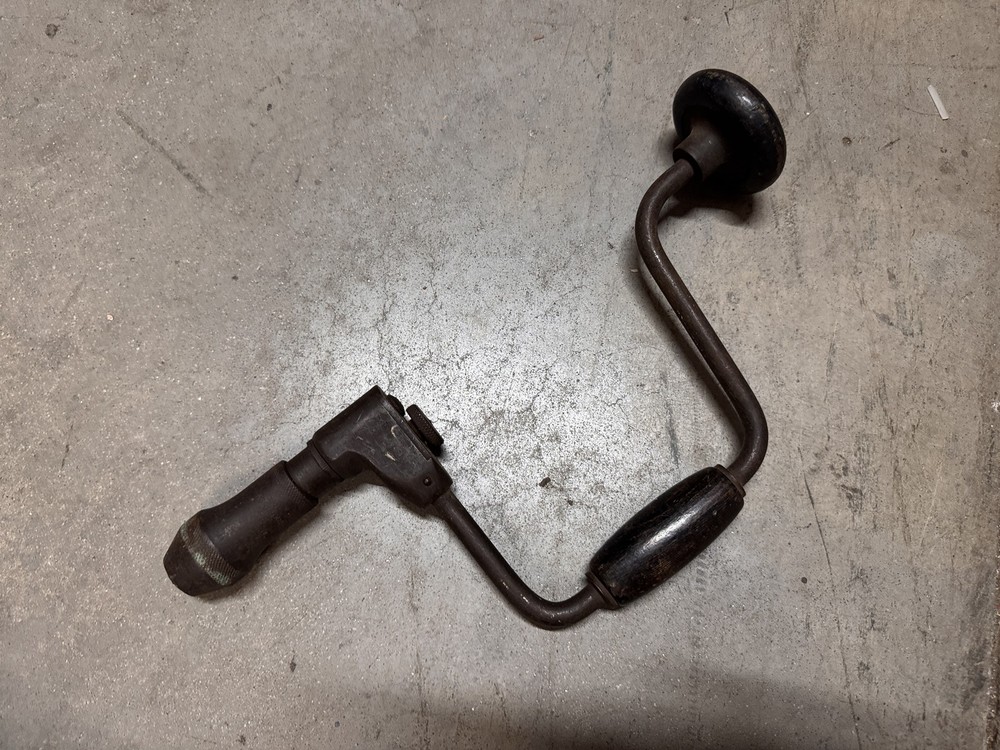 Vintage Crank Bit Hand Drill