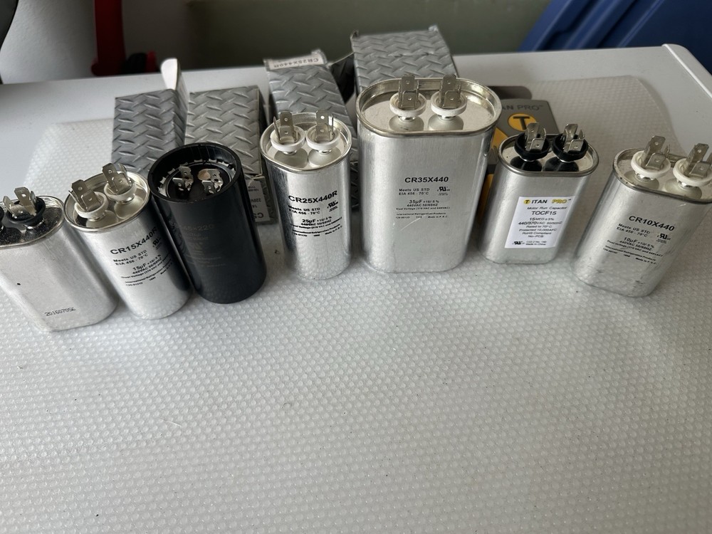Titan Pro & IRP Motor Run Capacitors Assorted Models 440VAC