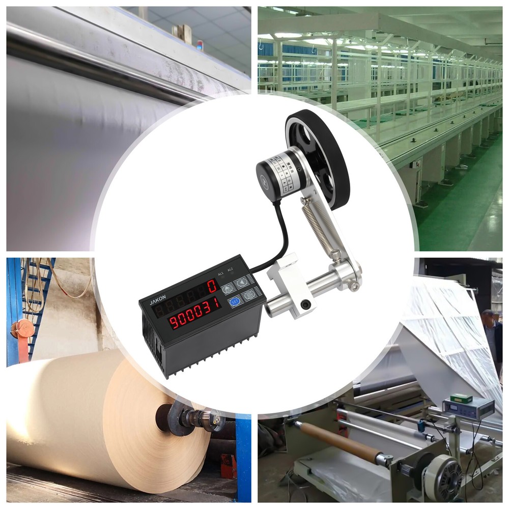 Rolling Wheel Electronic Digital Meter Counter Length Measure Tool w/ Encoder US