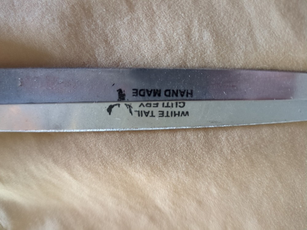 WHITE TAIL CUTLERY, HAND MADE DAGGER,