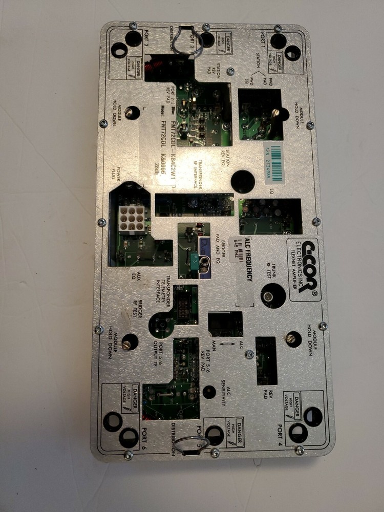 C-COR FNT72CDL-KB4F6W1 FLEXNET TRUNK AMPLIFIER