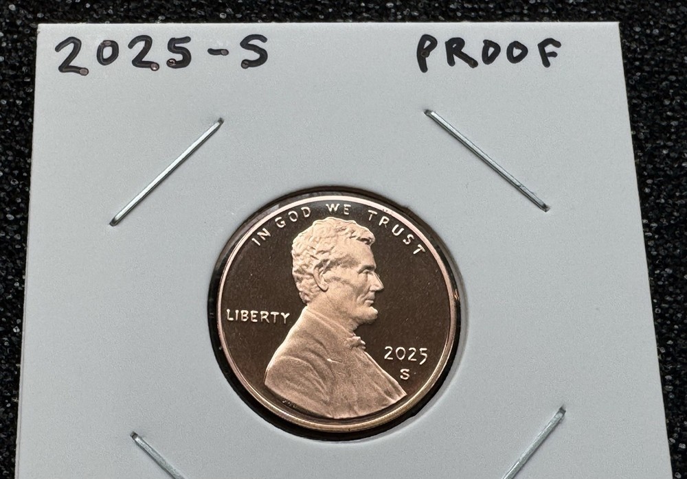 2025 S Lincoln Cent Proof Penny + BONUS