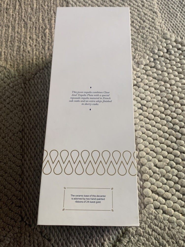 Tequila Clase Azul GOLD Empty Box Only