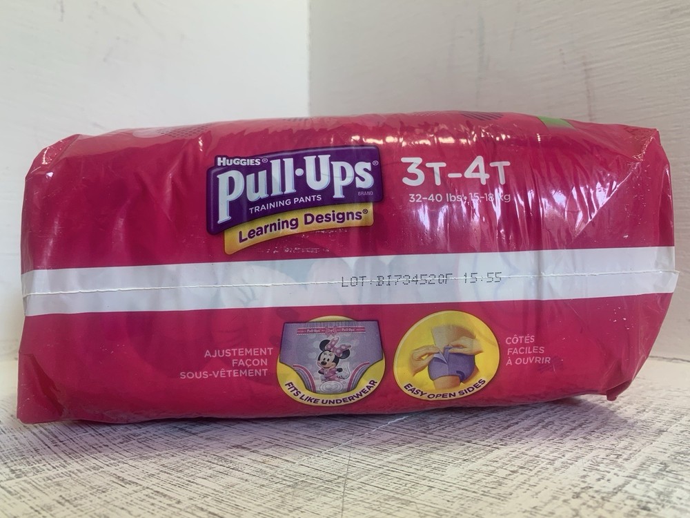 3-4T Vintage Limited Edition Huggies Pull-ups Doc McStuffins / Minnie Mouse