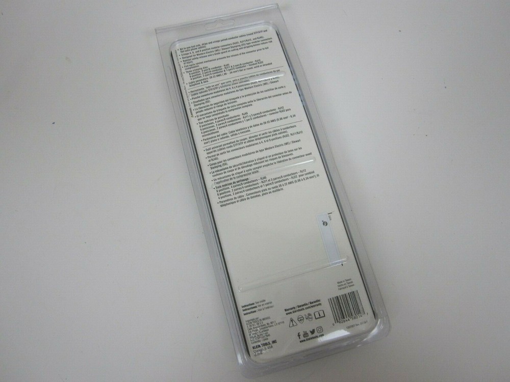 Klein Tools Ratcheting Modular Crimper/Stripper (Brand New)