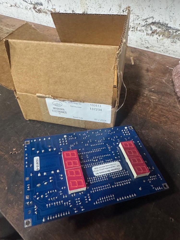 Rebuilt  American Dryer (ADC) DMC PHASE 5 microprocessor board. # 137234
